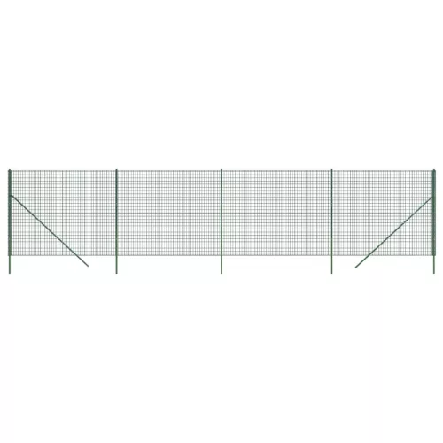  zöld horganyzott acél drótkerítés 2 x 10 m