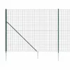  zöld dróthálós kerítés cövekekkel 1,6x25 m