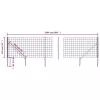  zöld dróthálós kerítés cövekekkel 1,1x25 m