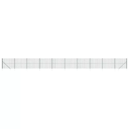  zöld dróthálós kerítés cövekekkel 2,2x25 m