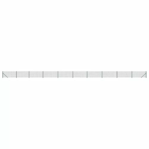  zöld dróthálós kerítés illesztőperemmel 0,8x25 m