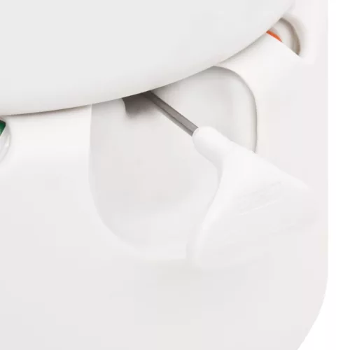  fehér beépített HDPE és zománc kemping WC 24+17 L 