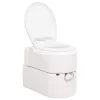  fehér beépített HDPE és PP WC 24+17 L