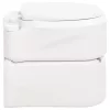  fehér beépített HDPE és PP WC 24+17 L