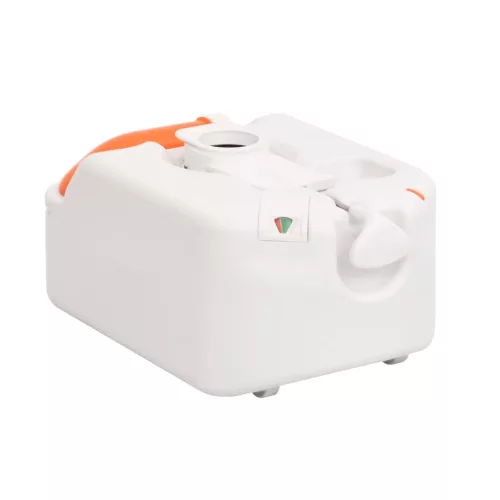  fehér beépített HDPE és PP WC 24+17 L