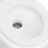  fehér beépített HDPE és PP WC 24+17 L