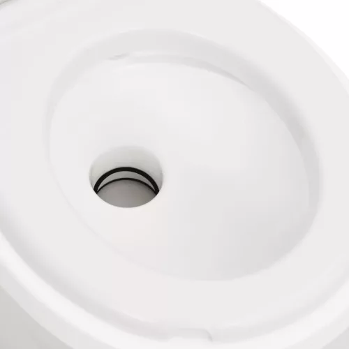  fehér beépített HDPE és PP WC 24+17 L