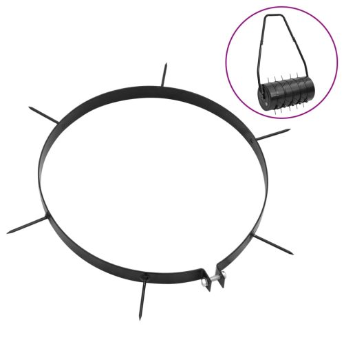  vas gyepszellőztető bilincsek 5 db tüskével Ø 30 cm