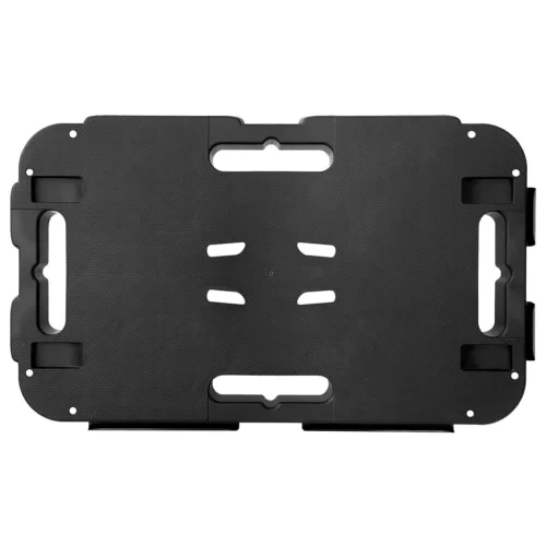  fekete polipropilén szállítókocsi 300 kg