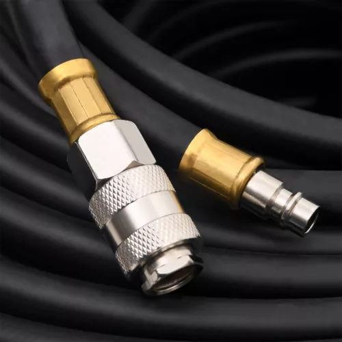  fekete gumi és PVC hibrid légtömlő 0,6 100 m"