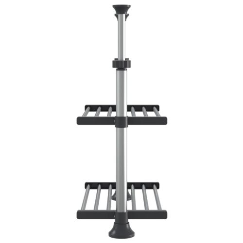  alumínium konyhapolc 50 x 25 x (50-70) cm