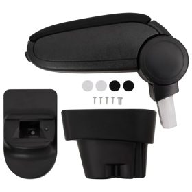  Autós kartámasz fekete 12x36x(33,5-48) cm ABS