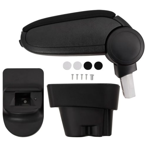  Autós kartámasz fekete 12x36x(33,5-48) cm ABS