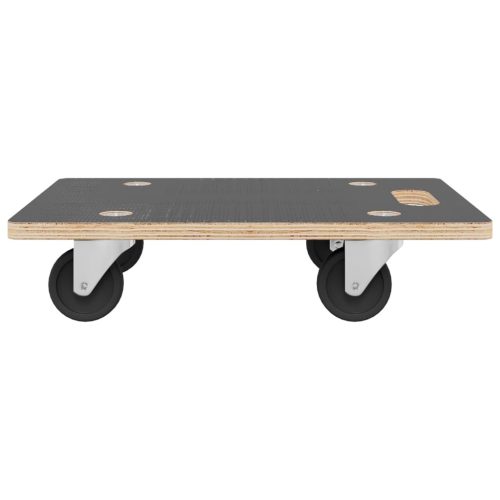  2 db négyszögletű szállítókocsi 250 kg 60 x 40 x 11,5 cm