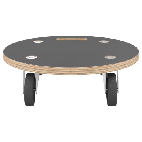  2 db kerek kerek szállítókocsi 250 kg Ø38 x 11,5 cm