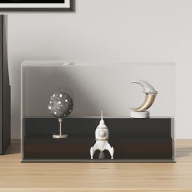  átlátszó akril bemutatódoboz 25 x 12 x 16 cm