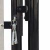 VID 2 ajtós kapu 300 x 225cm fekete