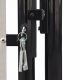 VID 2 ajtós kapu 300 x 225cm fekete
