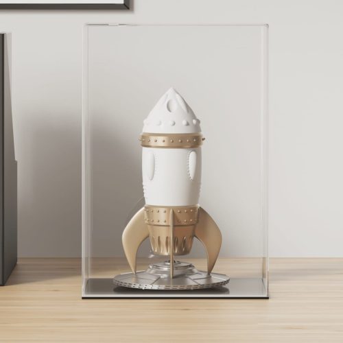  átlátszó akril bemutatódoboz 17x12x25 cm