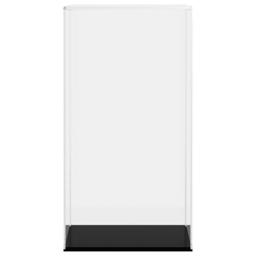  átlátszó akril bemutatódoboz 20x20x38 cm