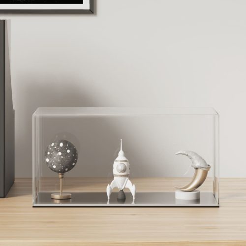  átlátszó akril bemutatódoboz 24x12x11 cm