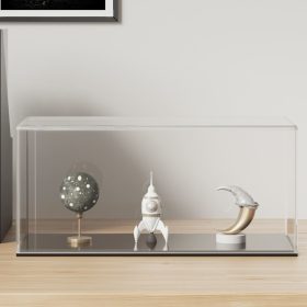  átlátszó akril bemutatódoboz 30x15x14 cm