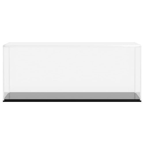  átlátszó akril bemutatódoboz 34x16x14 cm