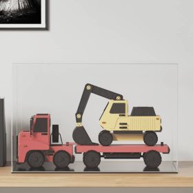  átlátszó akril bemutatódoboz 56x36x37 cm