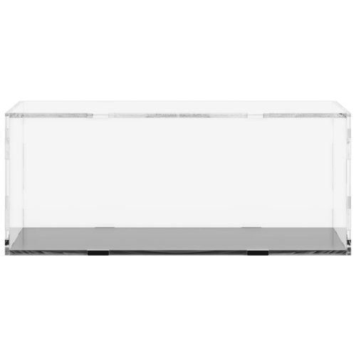  átlátszó akril bemutatódoboz 34x16x14 cm