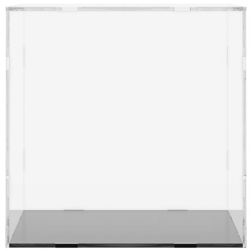  átlátszó akril bemutatódoboz 30x30x30 cm