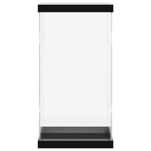  átlátszó akril bemutatódoboz 20x20x38 cm