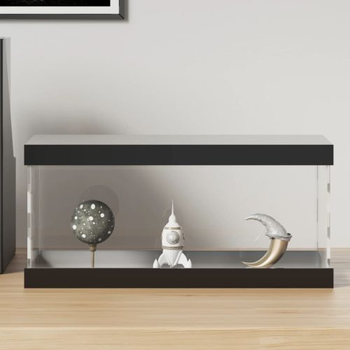  átlátszó akril bemutatódoboz 30x15x14 cm