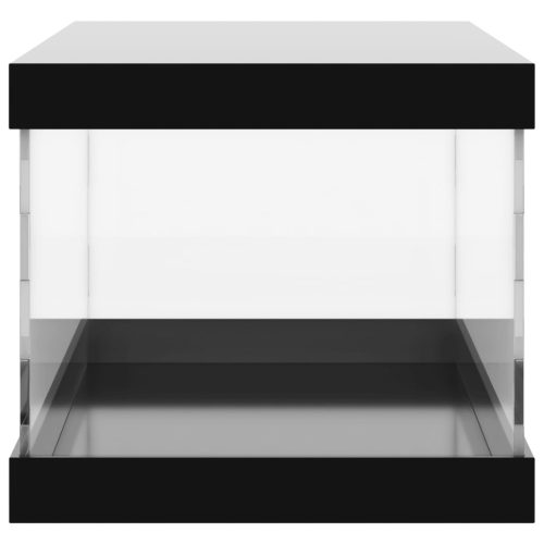  átlátszó akril bemutatódoboz 34x16x14 cm