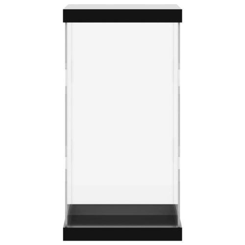  átlátszó akril bemutatódoboz 22x18x35 cm