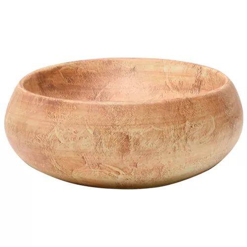  barna kerámia ovális asztali mosdó 59 x 40 x 15 cm