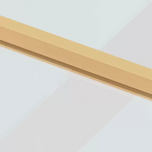  arany edzett üveg alumínium vékony beltéri ajtó 102,5x201,5 cm