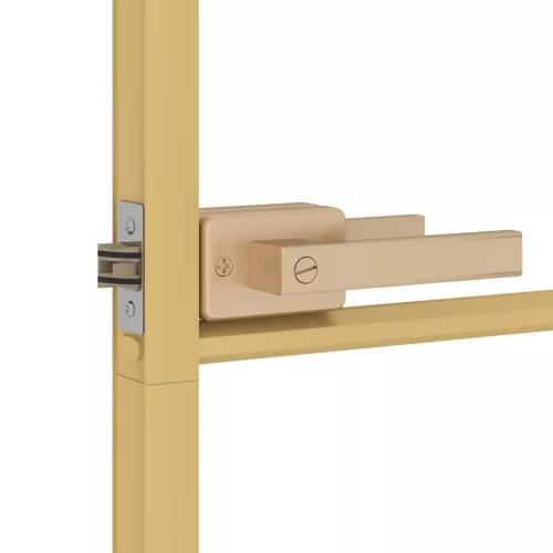  arany edzett üveg és alumínium beltéri ajtó 102,5x201,5 cm