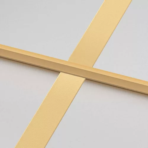  arany edzett üveg és alumínium vékony beltéri ajtó 83x201,5 cm