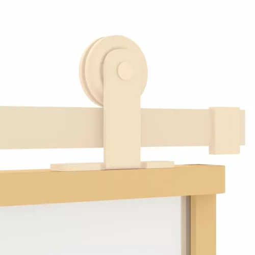  aranyszínű ESG tejüveg és alumínium tolóajtó 102,5 x 205 cm