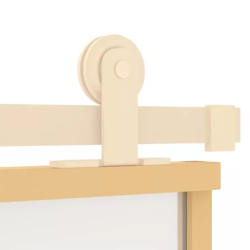  aranyszínű ESG tejüveg és alumínium tolóajtó 90 x 205 cm