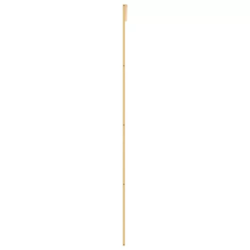  aranyszínű átlátszó ESG üveg és alumínium tolóajtó 102,5x205 cm