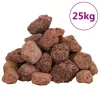  piros vulkanikus kőzetek 3-5 cm 25 kg