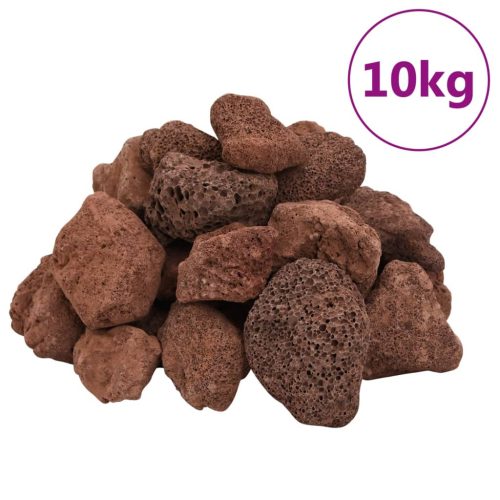  10 kg piros vulkanikus kőzet 5-8 cm