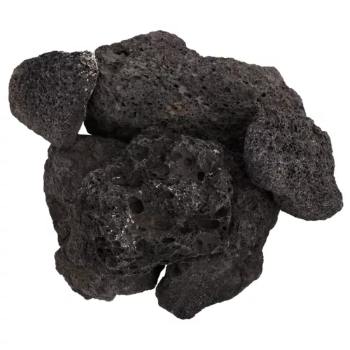  fekete vulkanikus kőzetek 10-30 cm 10 kg