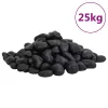  25 kg fekete csiszolt kavics 2-5 cm