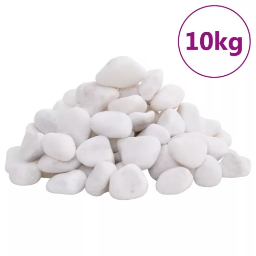  fehér csiszolt kavics 2-5 cm 10 kg