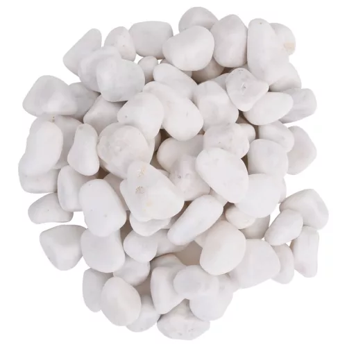  fehér csiszolt kavics 2-5 cm 10 kg
