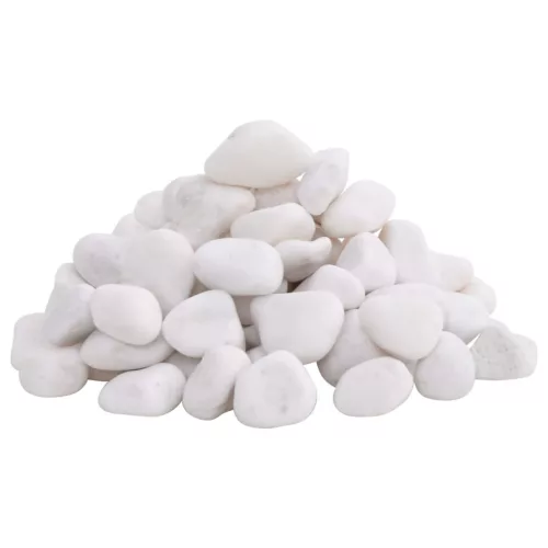  fehér csiszolt kavics 2-5 cm 25 kg
