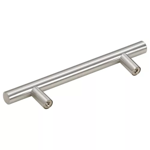  10 db ezüst rozsdamentes acél szekrényfogantyú 96 mm