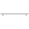  5 db ezüst rozsdamentes acél szekrényfogantyú 320 mm